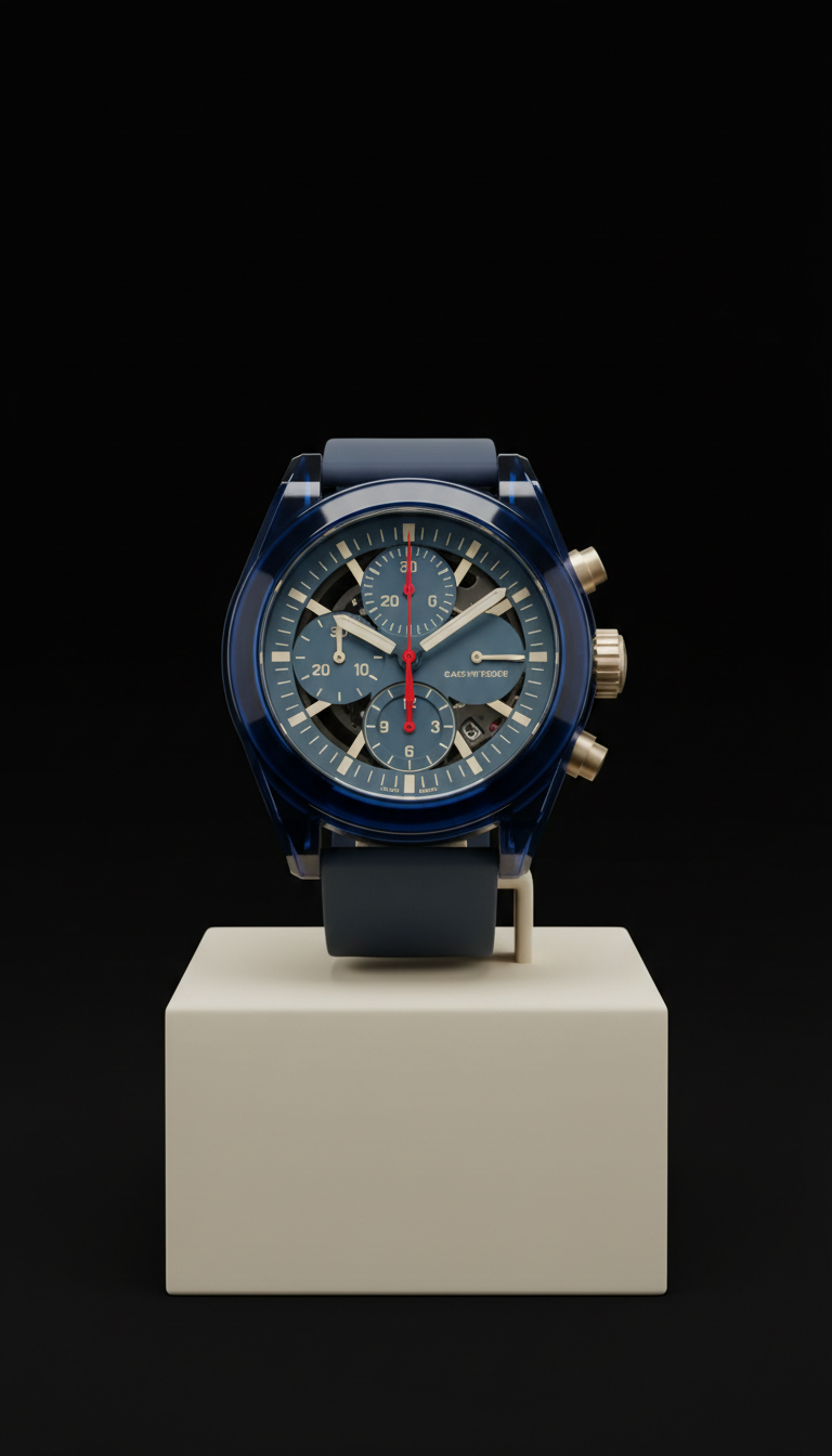 Sapphire Crystal Chronograph Watch